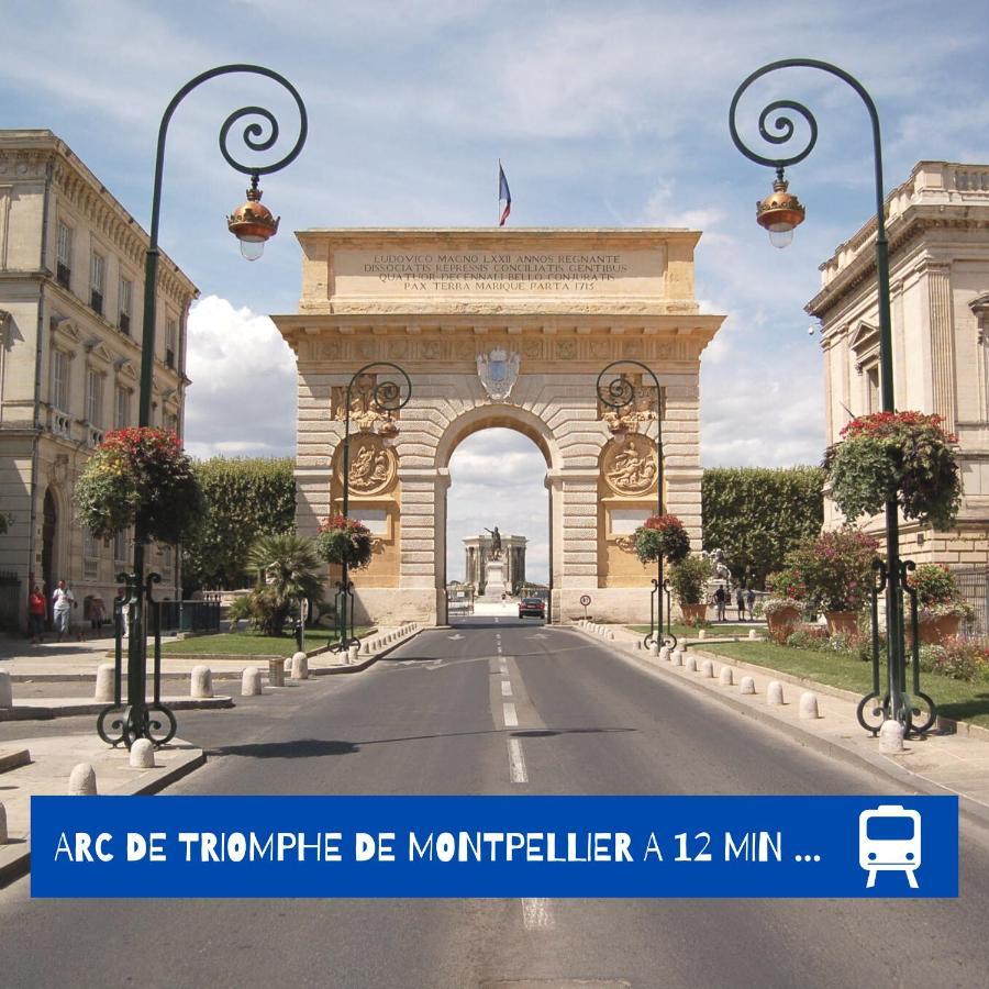 Апартаменты Uncourtsejour - Montpellier Gare - Parking Экстерьер фото